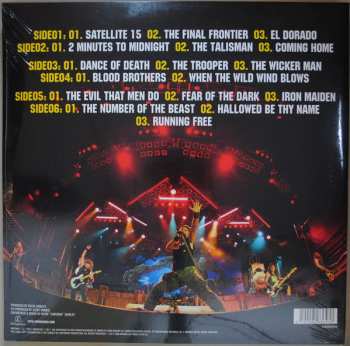 3LP Iron Maiden: En Vivo! LTD