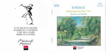 CD George Enescu: String Quartets Nos. 1 & 2
