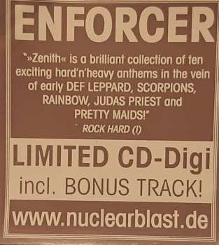 CD Enforcer: Zenith LTD | DIGI