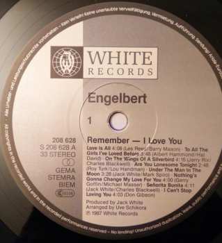 LP Engelbert Humperdinck: Remember - I Love You