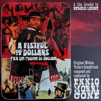 10LP/Dobozkészlet Ennio Morricone: Dollars, Dust & Pistoleros: The Westerns Anthology DLX | LTD | CLR