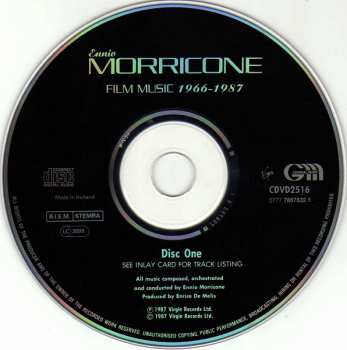 2CD Ennio Morricone: Film Music 1966-1987