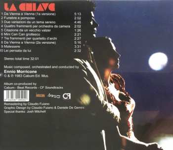 CD Ennio Morricone: La Chiave  LTD