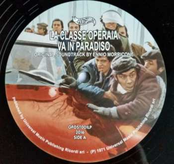 LP Ennio Morricone: La Classe Operaia Va In Paradiso (Original Soundtrack)