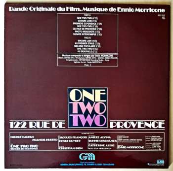 LP Ennio Morricone: One Two Two (122, Rue De Provence) (Bande Originale Du Film)