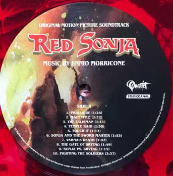 LP Ennio Morricone: Red Sonja (Original Motion Picture Soundtrack) CLR | LTD
