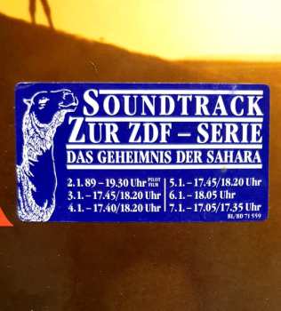 LP Ennio Morricone: Secret Of The Sahara (Original Soundtrack From The TV Series) 