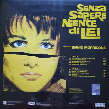 LP Ennio Morricone: Senza Sapere Niente Di Lei (Original Motion Picture Soundtrack) LTD | CLR