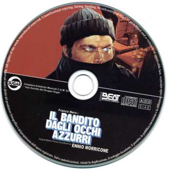 CD Ennio Morricone: Il Bandito Dagli Occhi Azzurri (Original Motion Picture Soundtrack) LTD