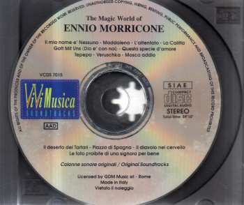 CD Ennio Morricone: The Magic World Of Ennio Morricone (Original Soundtracks)
