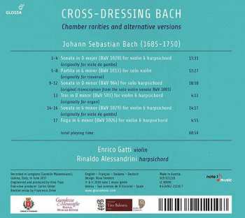 CD Enrico Gatti: Cross-Dressing Bach