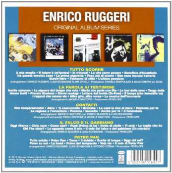 5CD/Dobozkészlet Enrico Ruggeri: Original Album Series
