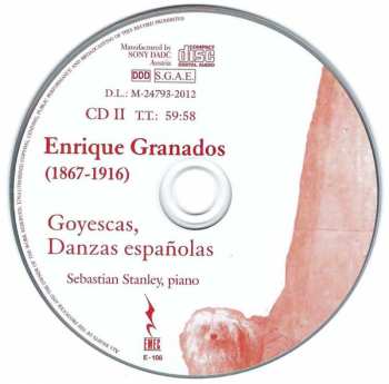2CD Enrique Granados: Goyescas, Danzas Españolas