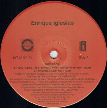 LP Enrique Iglesias: Bailamos (Remixes)