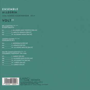 SACD Ensemble Allegria: Volt 22