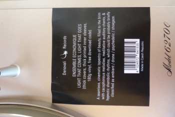 LP Ensemble Economique: Light That Comes, Light That Goes