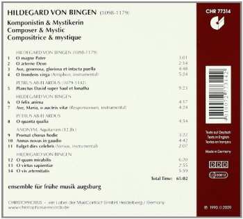 CD Ensemble Für Frühe Musik Augsburg: Komponistin & Mystikerin