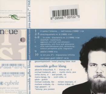 CD Gelberklang: Das Ensemble Gelber Klang Spielt Kammermusikwerke Von Jens Joneleit