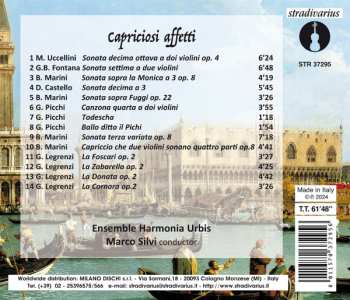 CD Ensemble Harmonia Urbis: Capriciosi Affetti (The Venetian Sonata In The Sixteen Hundreds)