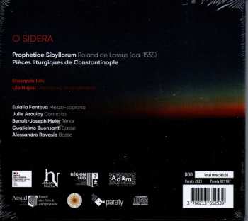 CD Ensemble Irini: O Sidera