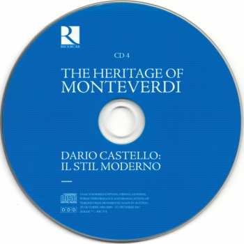 7CD/Dobozkészlet Ensemble La Fenice: The Heritage Of Monteverdi
