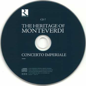 7CD/Dobozkészlet Ensemble La Fenice: The Heritage Of Monteverdi