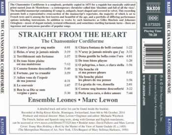 CD Ensemble Leones: Straight From The Heart (The Chansonnier Cordiforme)