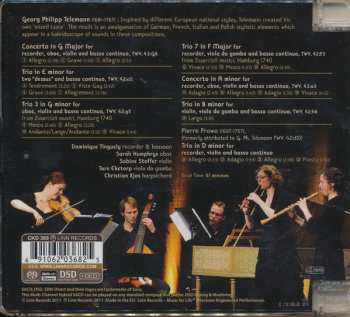 SACD Georg Philipp Telemann: Tastes Of Europe; Telemann Trios & Quartets