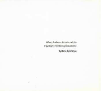 CD Ensemble Musica Nova: In Memorium Guillaume de Machaut Messe Notre Dame