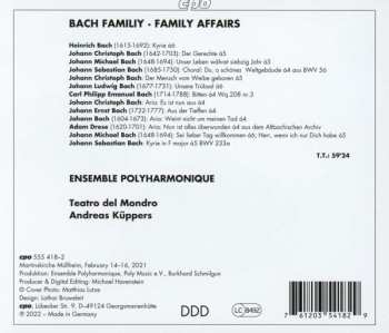 CD Ensemble Polyharmonique: Bach-Family • Family Affairs