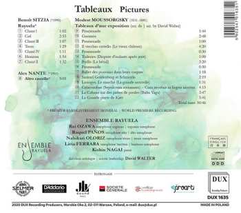 CD Ensemble Rayuela: Tableaux