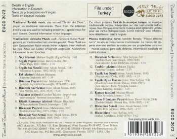 CD Ensemble Tâhir Aydoğdu: Turkish Traditional Music