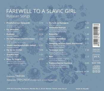 CD Ensemble Trifon: Pozegnanie Slwianki