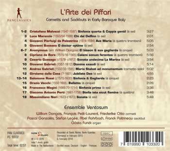 CD William Dongois: L'Arte Dei Piffari - Cornetts And Sackbuts In Early Baroque Italy