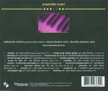 CD Ensemble Vivant: Palm Court Encores