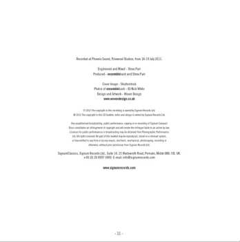 CD Ensemble Bash: A Doll's House (New Works For Percussion Ensemble)