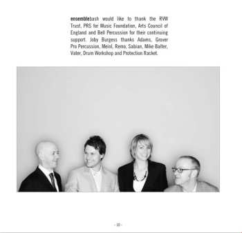 CD Ensemble Bash: A Doll's House (New Works For Percussion Ensemble)
