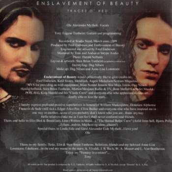 CD Enslavement Of Beauty: Traces O' Red