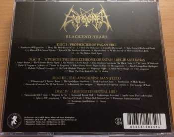 4CD/Dobozkészlet Enthroned: The Blackend Years