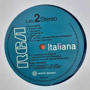 LP Enzo Jannacci: La Mia Gente CLR