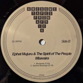 LP Ephat Mujuru And The Spirit Of The People: Mbavaira