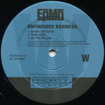 2LP EPMD: Unfinished Business
