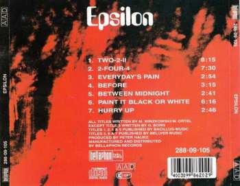 CD Epsilon: Epsilon