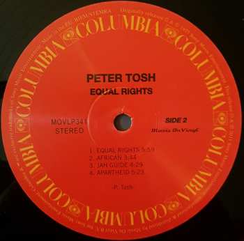 2LP Peter Tosh: Equal Rights