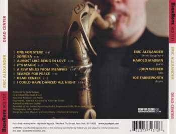CD Eric Alexander: Dead Center