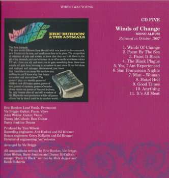 5CD/Dobozkészlet Eric Burdon & The Animals: When I Was Young (The MGM Recordings 1967-1968)