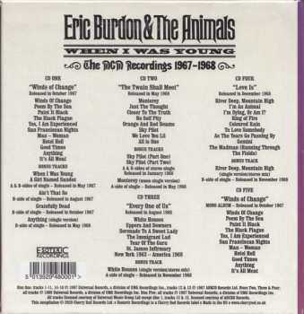 5CD/Dobozkészlet Eric Burdon & The Animals: When I Was Young (The MGM Recordings 1967-1968)