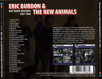 CD Eric Burdon & The Animals: Complete Broadcasts III - BBC Radio Sessions 1967-1968