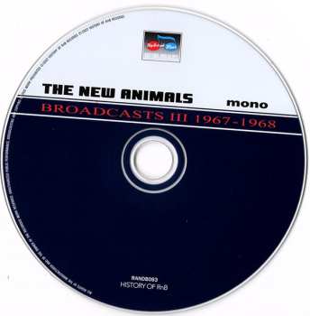 CD Eric Burdon & The Animals: Complete Broadcasts III - BBC Radio Sessions 1967-1968