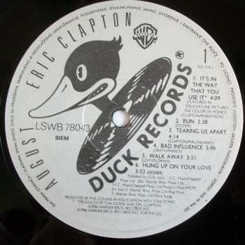 LP Eric Clapton: August